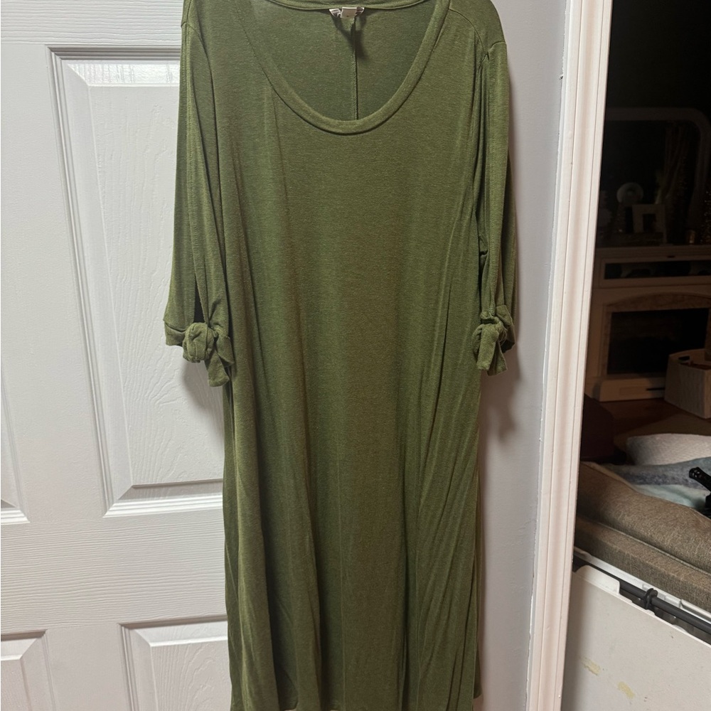 Cato Olive Green Dress